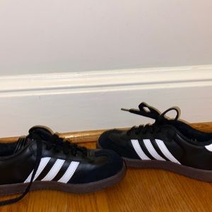 Kids Black Adidas Sambas